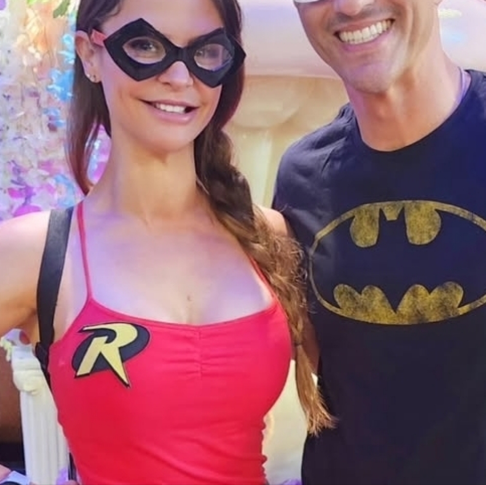 Robin costume glasses and a Robin Patch-- Cosplay DC Comics Halloween